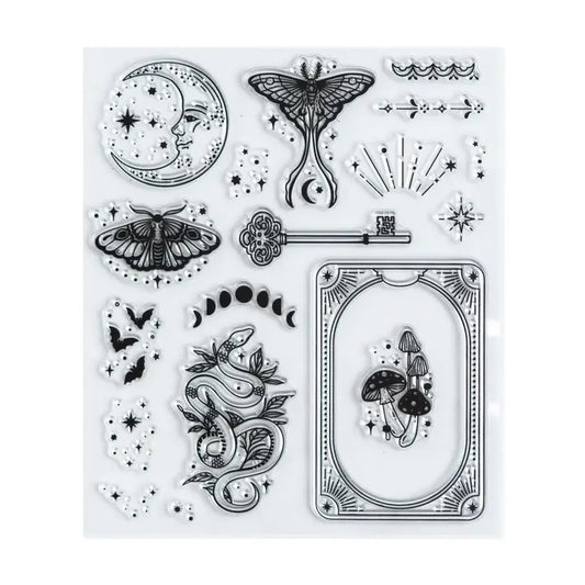 Archer and Olive - Acrylic Stamps: Moonshade