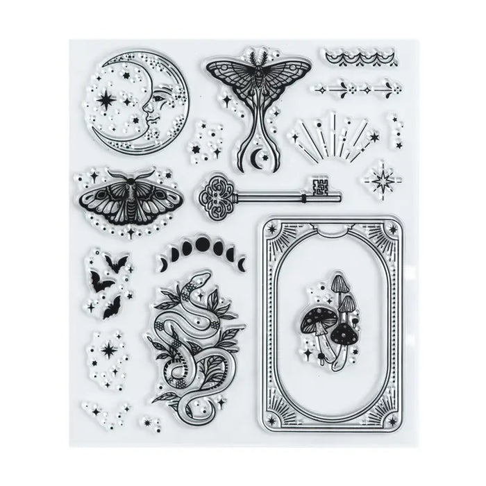 Archer and Olive - Acrylic Stamps: Moonshade