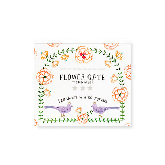 Memo Block Paper Pads - Her Winter Flowers