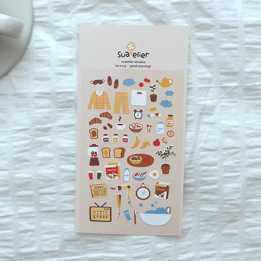 Daily Life Stickers: Suatelier Designs