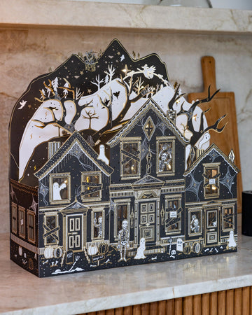 Haunted Paper House with Lights