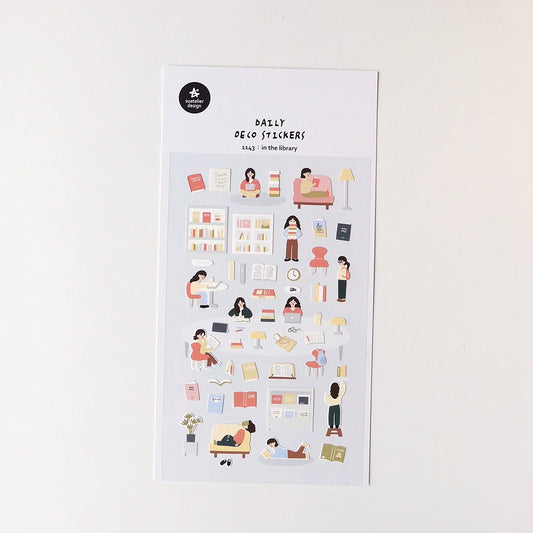 Daily Life Stickers: Suatelier Designs