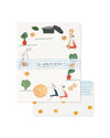 Letter Writing Set - Her Winter Flowers