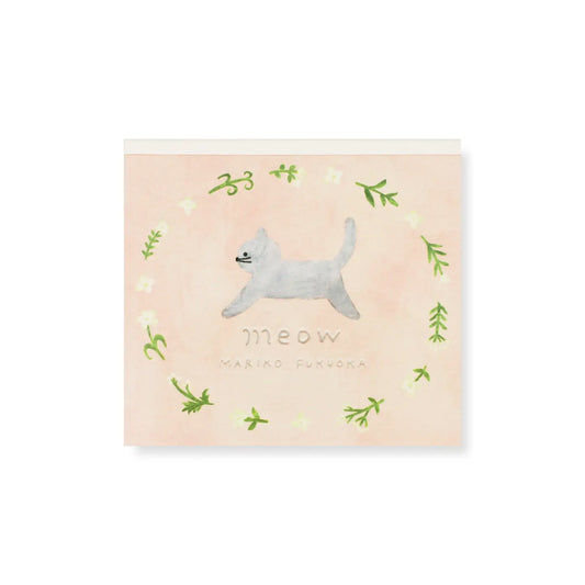 Memo Block Paper Pads - Her Winter Flowers