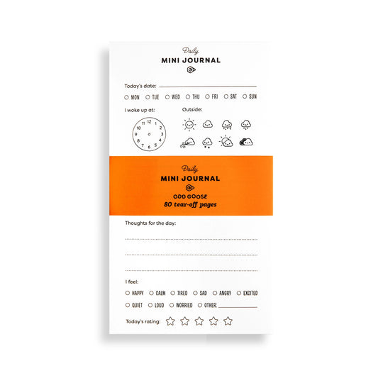 Daily Mini Journal: Odd Goose Stationery