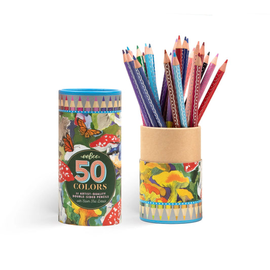 Double-Sided Colored Pencils: Eeboo