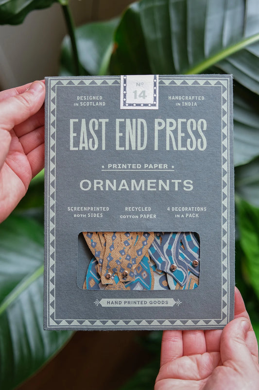 East End Press Paper Ornaments