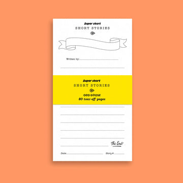 Super Short Short Stories Notepad