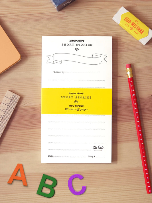 Super Short Short Stories Notepad