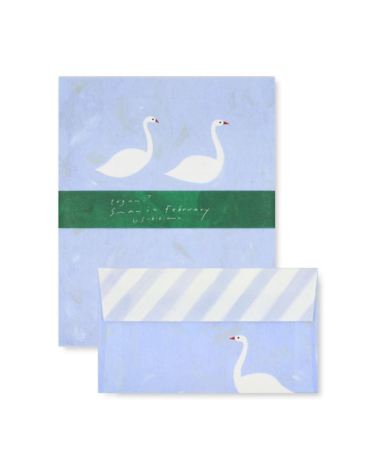 Letter Writing Set - Her Winter Flowers