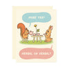 Wallflower Paper Party Cards