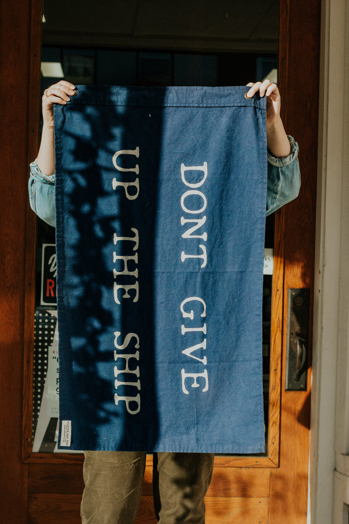 Don’t Give Up Banner