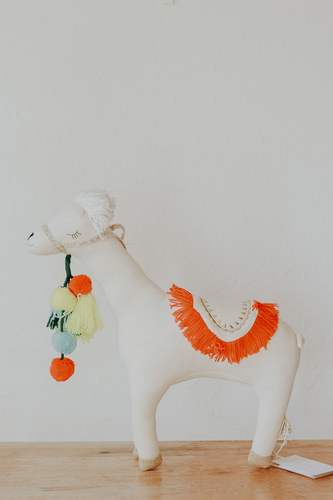 Knitted Llama Toy
