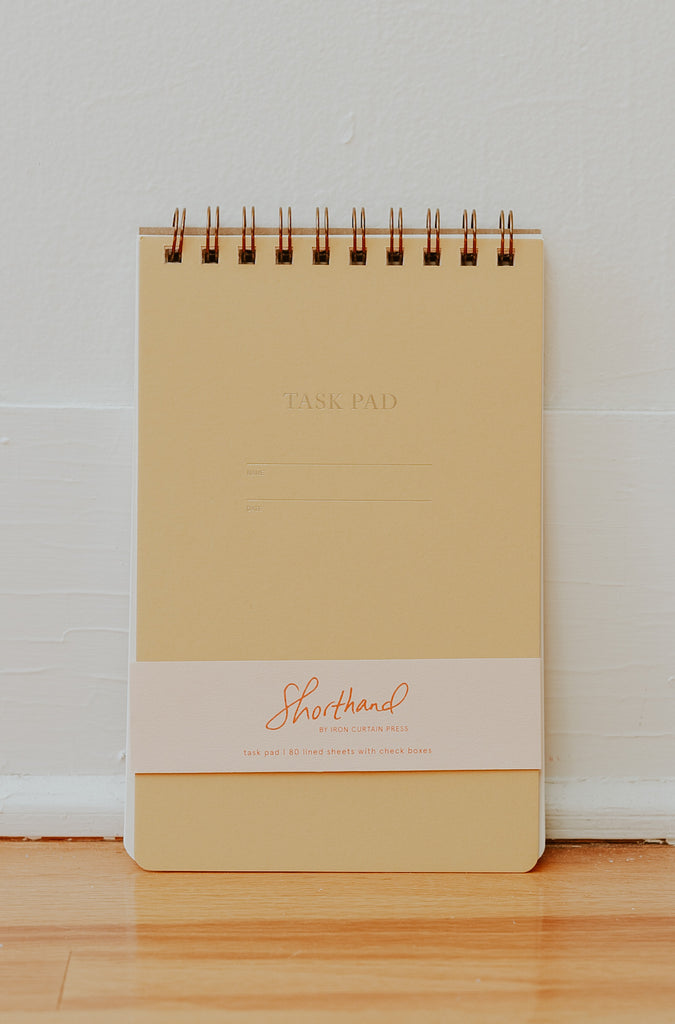 Shorthand Press - Task Pads